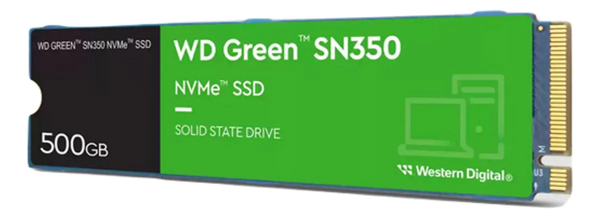 Ssd M.2 Nvme 500gb G3 Wd Green Sn350