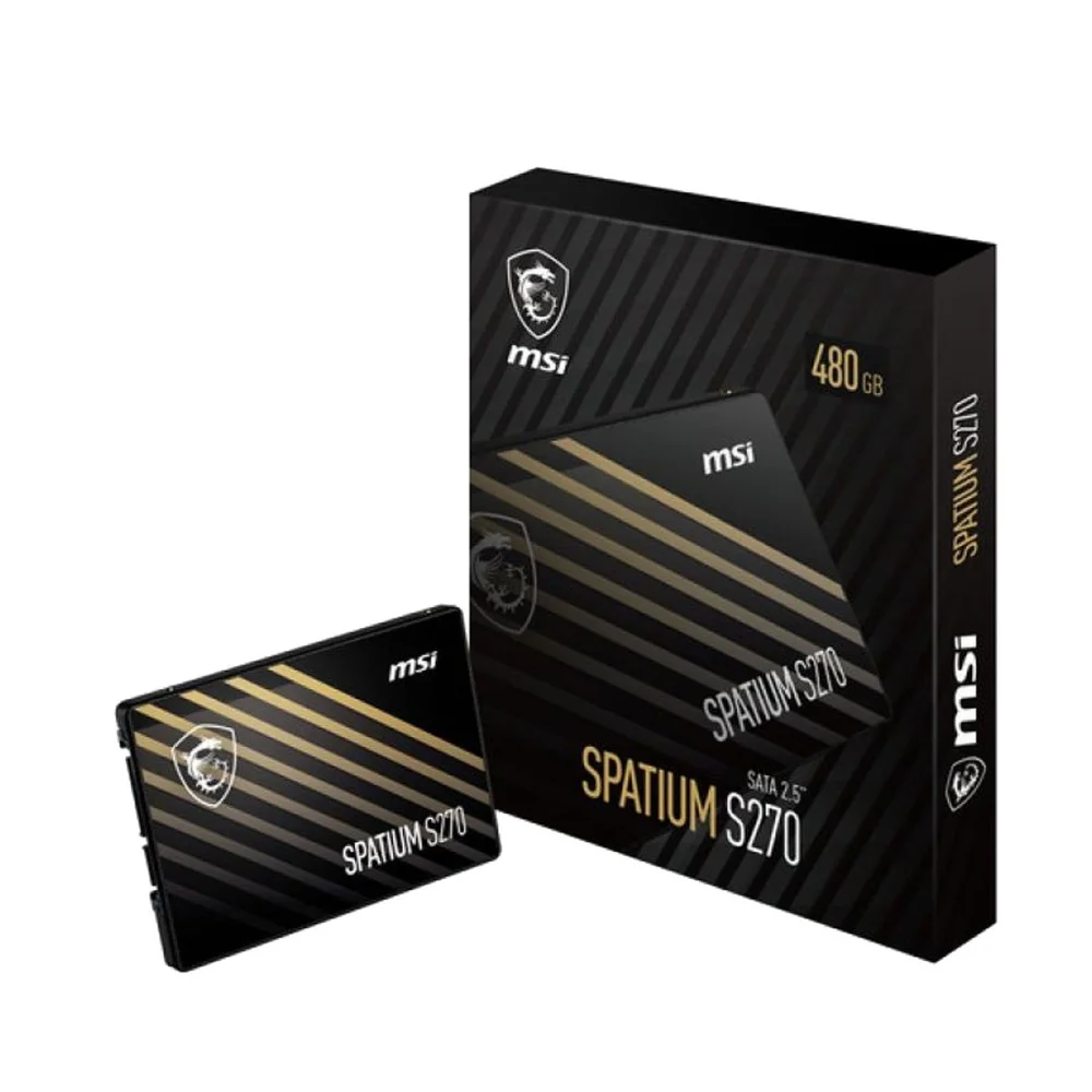 Ssd 480gb Msi Spatium S270 Sata 6.0gb/s