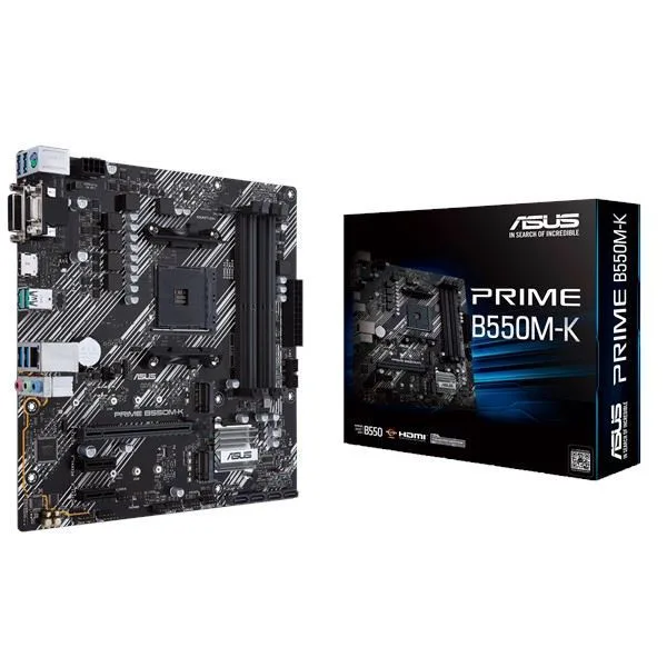 Mb Asus Am4 Prime B550m-k Ddr4 Box M-atx
