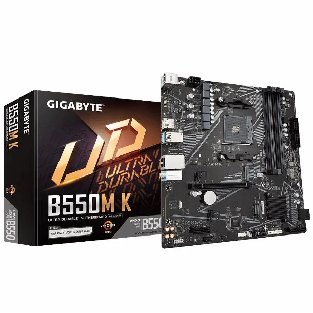 Mb Gigabyte Am4 B550m K Ddr4 Box M-atx