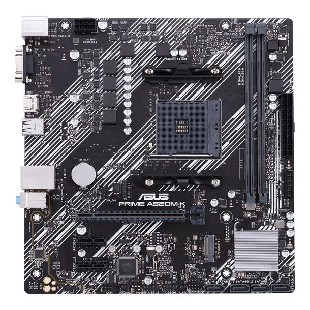 Mb Asus Am4 Prime A520m-k Ddr4 Box M-atx