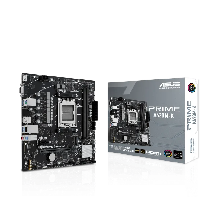 Mb Asus Am5 Prime A620m-k Ddr5 Box M-atx