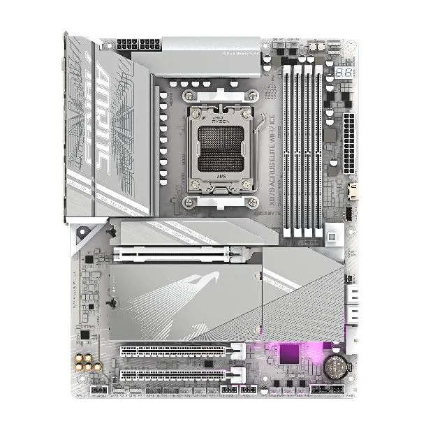 Motherboard GIGABYTE X870M AORUS ELITE WIFI7 ICE AM5 DDR5 — foto 4
