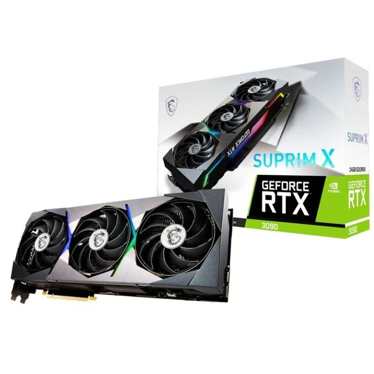 Placa de Video 24gb RTX 3090 MSI Suprim X 24g **Caja DaÑAda