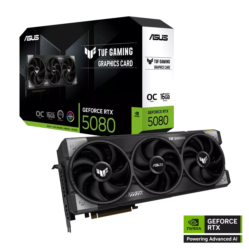 Placa De Video Asus Tuf Rtx 5080 O16gb Gaming