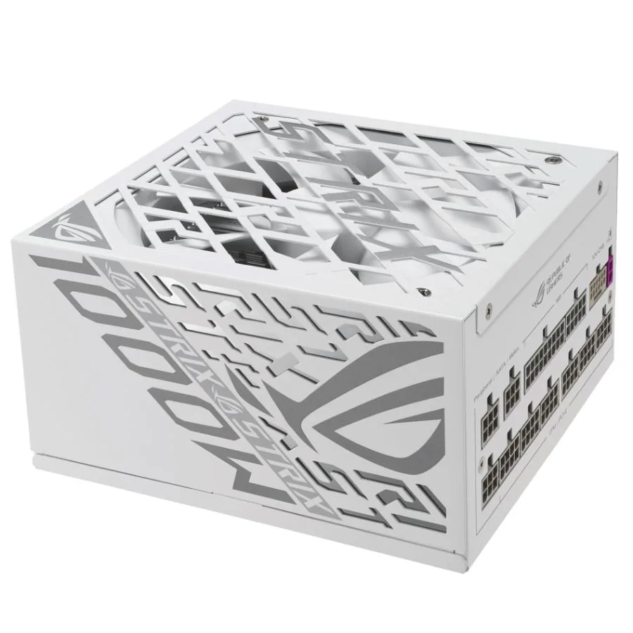 FUENTE 1000W ASUS 80 PLUS ROG STRIX PLATINUM WHITE — foto 2