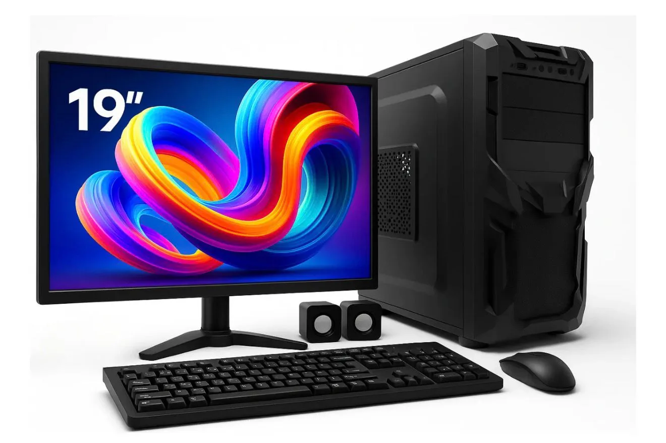 PC COMBO RYZEN 5 + MONITOR 19 