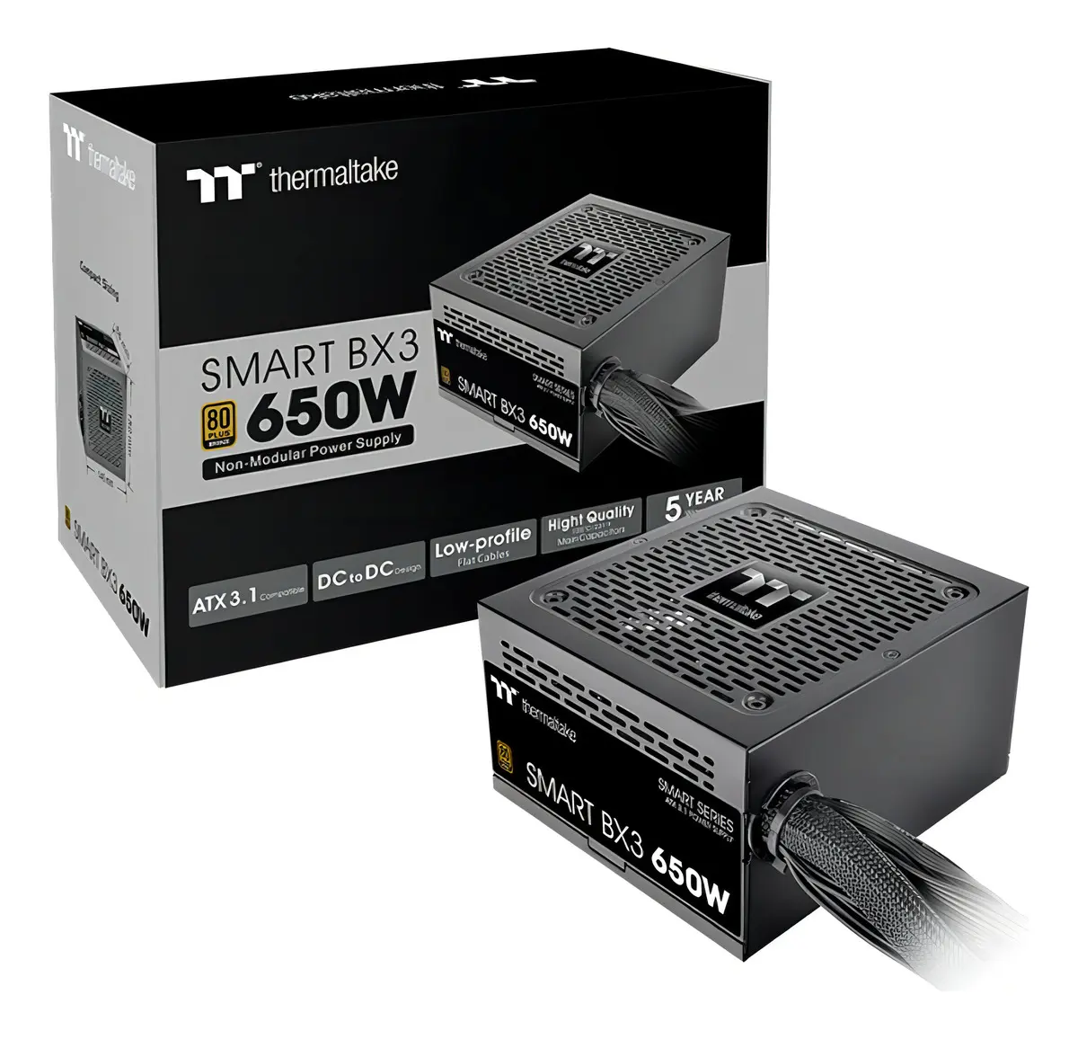 Fuente 650w Thermaltake Smart Bx3 80+ Bronze