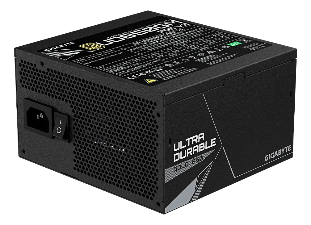 Fuente 850w Gigabyte 80 Plus Gold Ud850gm Pg5w Fan