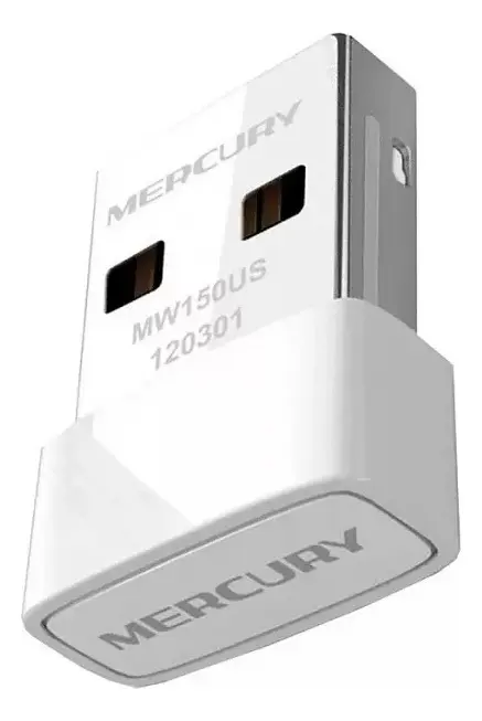 Receptor Wifi Mercusys Mw150us Nano Usb 150mbps