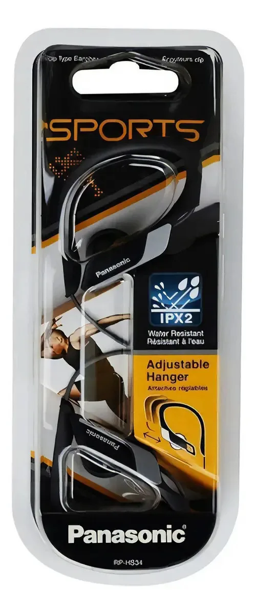 Audifonos Ipx2 Sports Rp-hs34 - Negro Color Negro