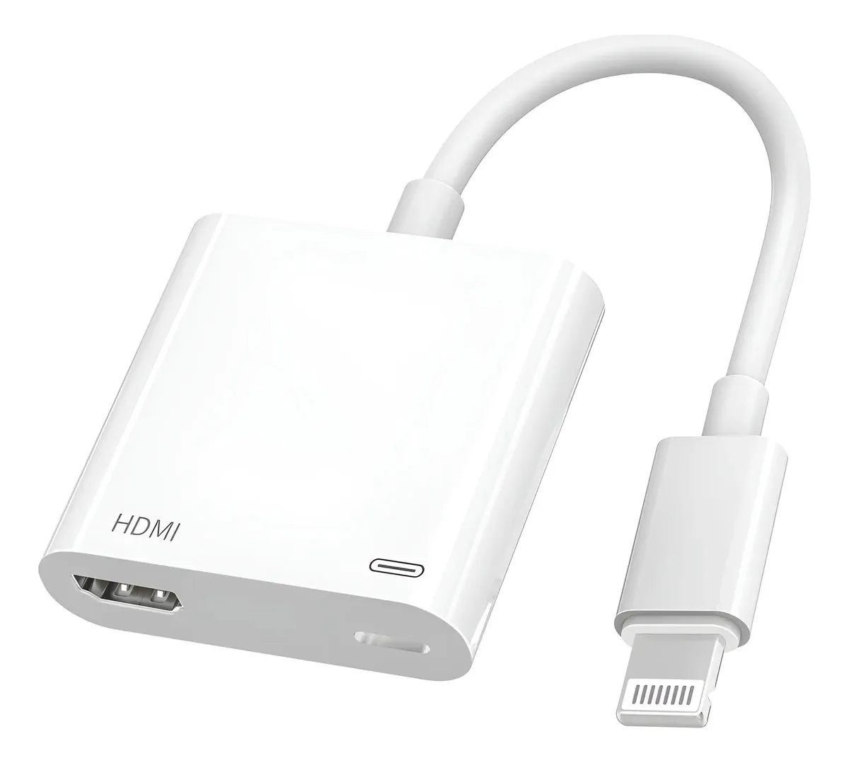 Adaptador Lightning A Hdmi 1080p  y usb c 