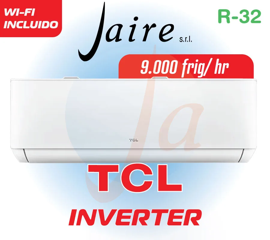 SPLIT TCL INVERTER 10500W F/C - TEP-10500FCSD/EL  INV WIFI R32