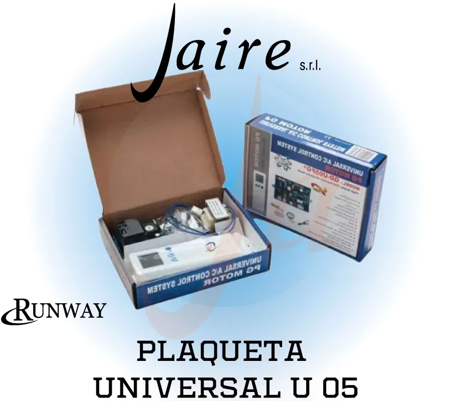 PLAQUETA UNIVERSAL U05 PGC+ CON CONTROL REMOTO Y VARIADOR