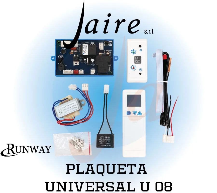PLAQUETA UNIVERSAL U08PGC+ CON CONTROL REMOTO