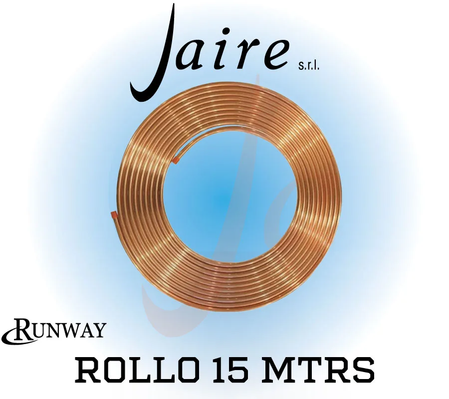 CANO COBRE 3/8 POR ROLLO 15MTS E0,8 PANCAKES