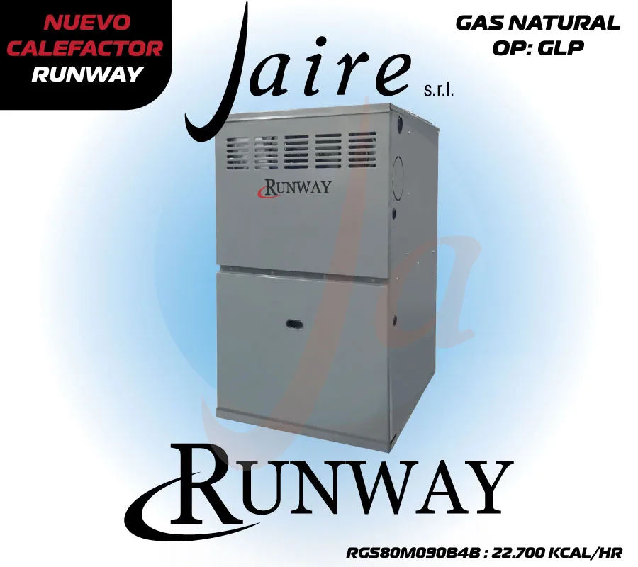 CALEFACTOR RUNWAY RGS80M090B4B