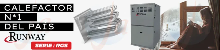 CALEFACTORES RUNWAY ANTICIPE SU PEDIDO