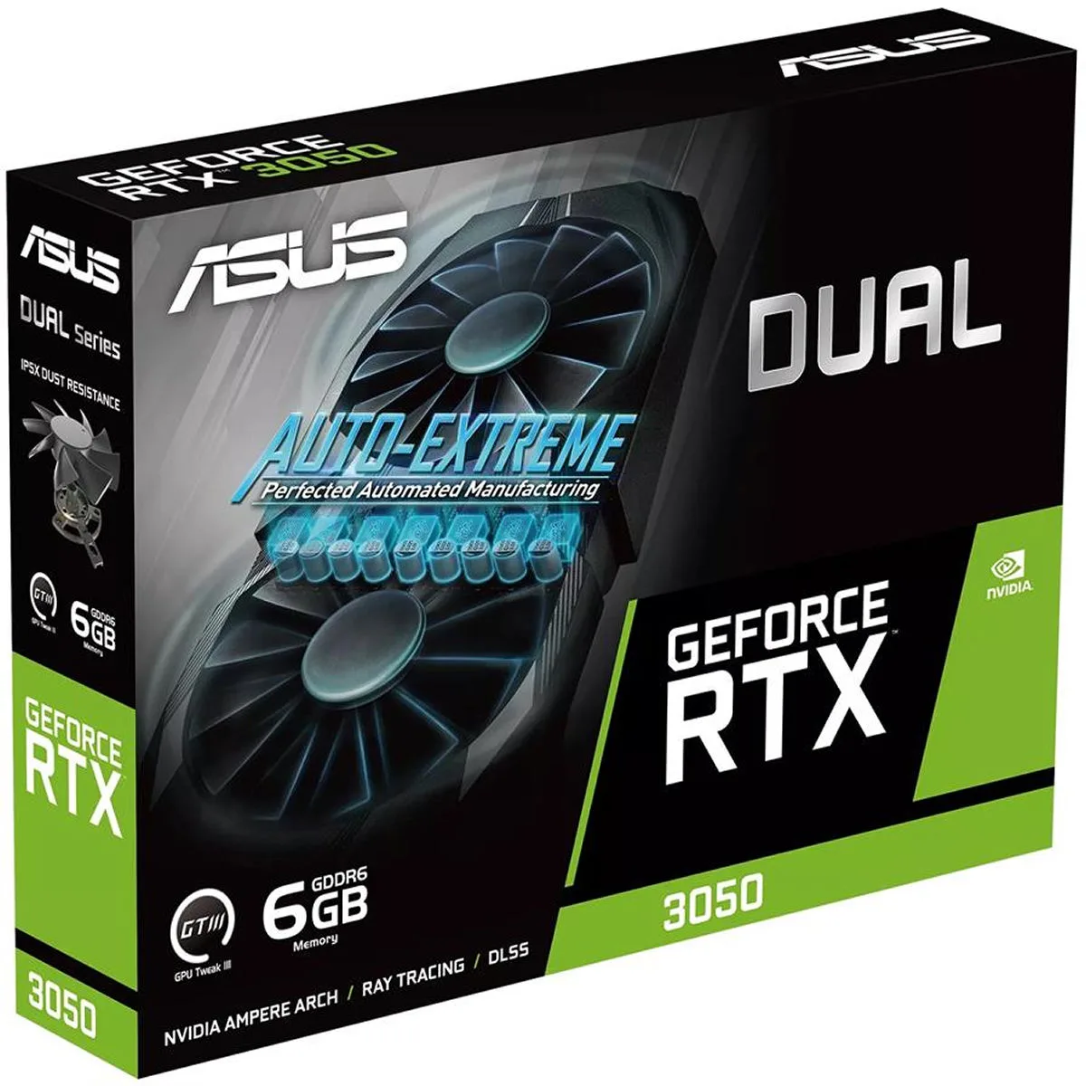 Placa De Video Asus RTX 3050 6gb Gddr6 OC