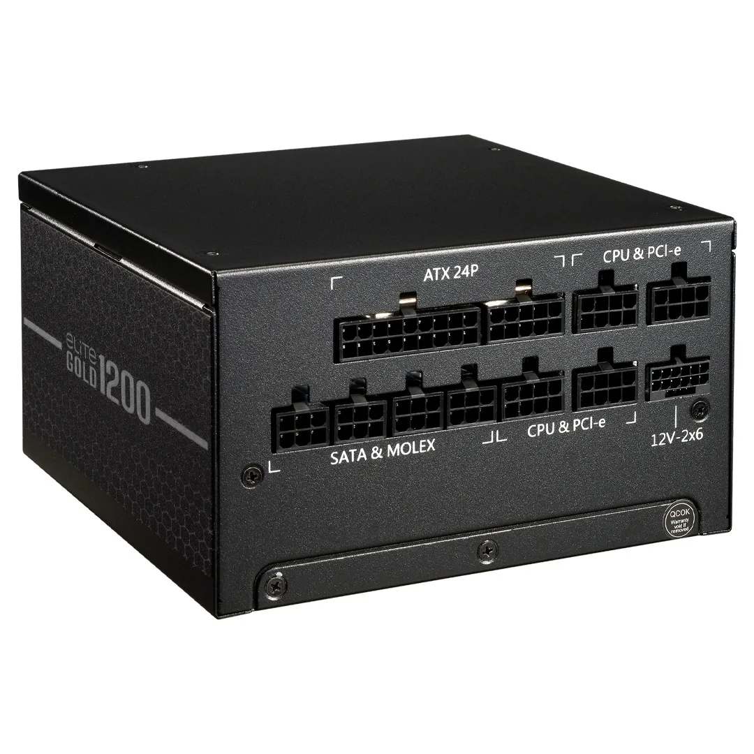 Fuente Coolermaster 1200w Elite 80 Plus Gold Full Modular