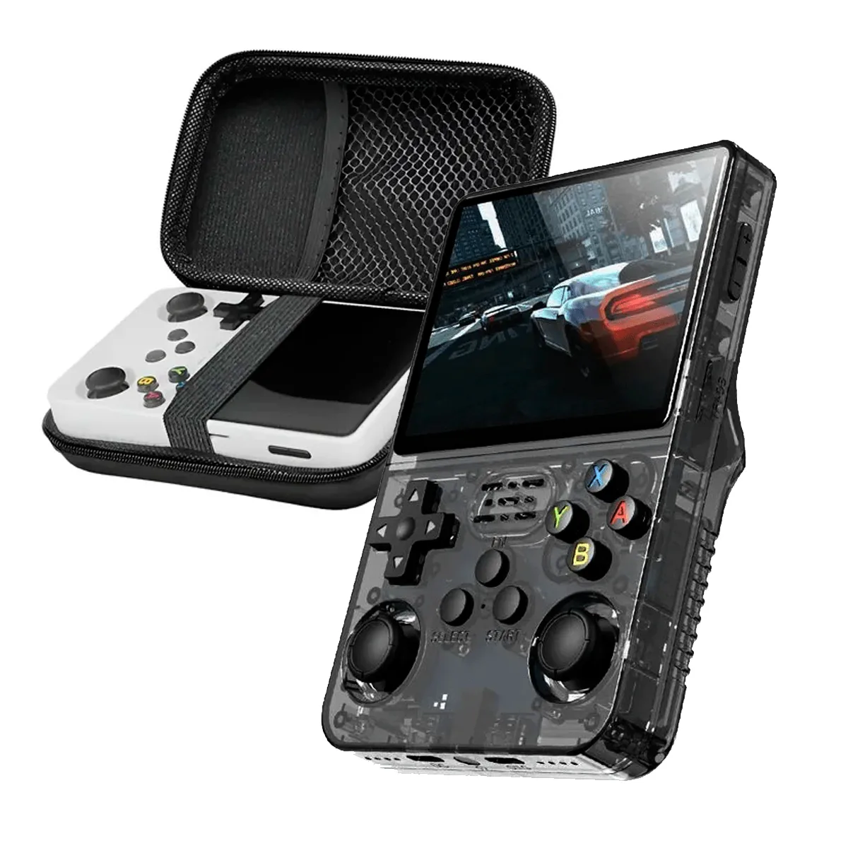 Consola Portátil R36S 64GB +10mil juegos! +Estuche de regalo!