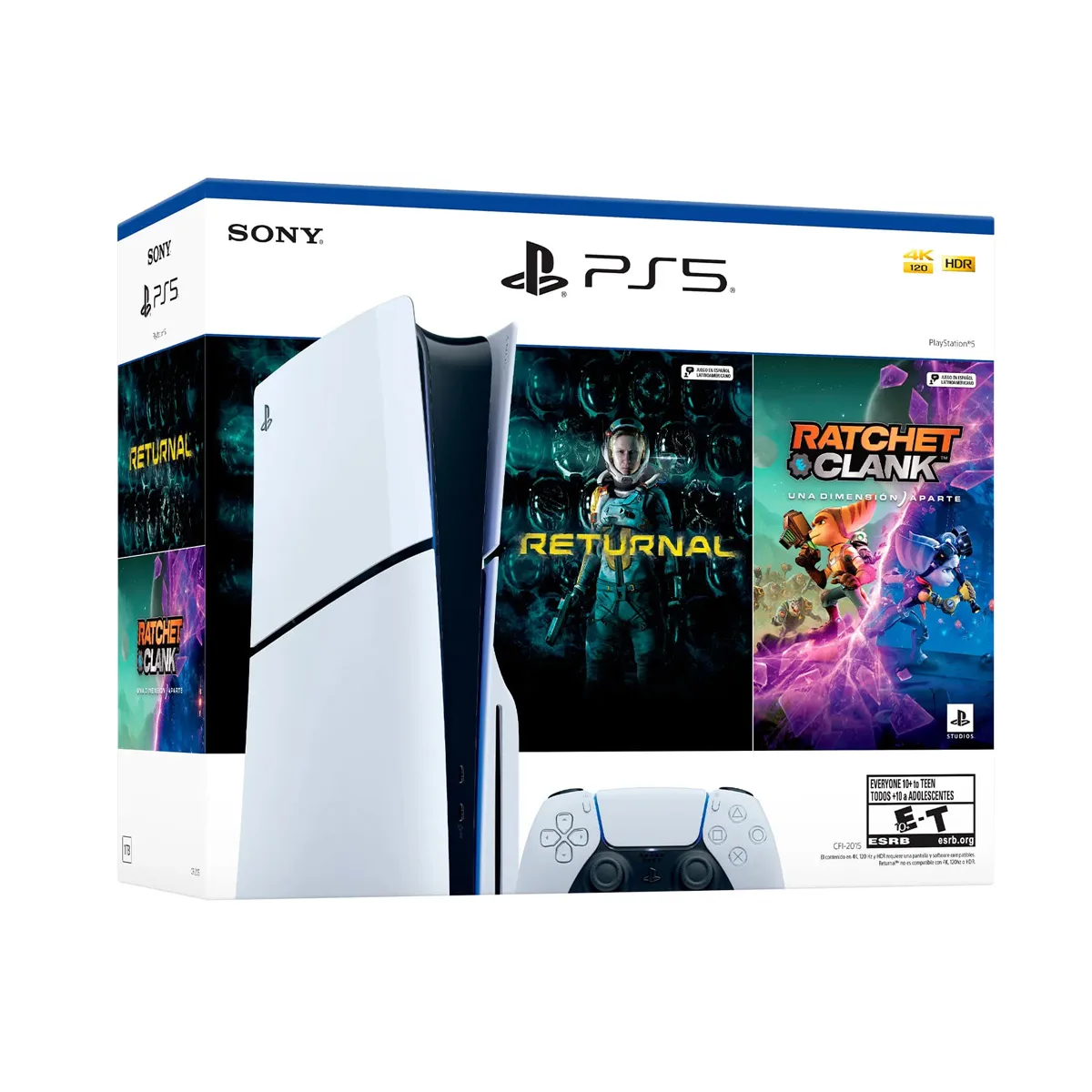 Sony Playstation 5 Slim Ps5 c/ lectora - Ratchet & Clank Bundle