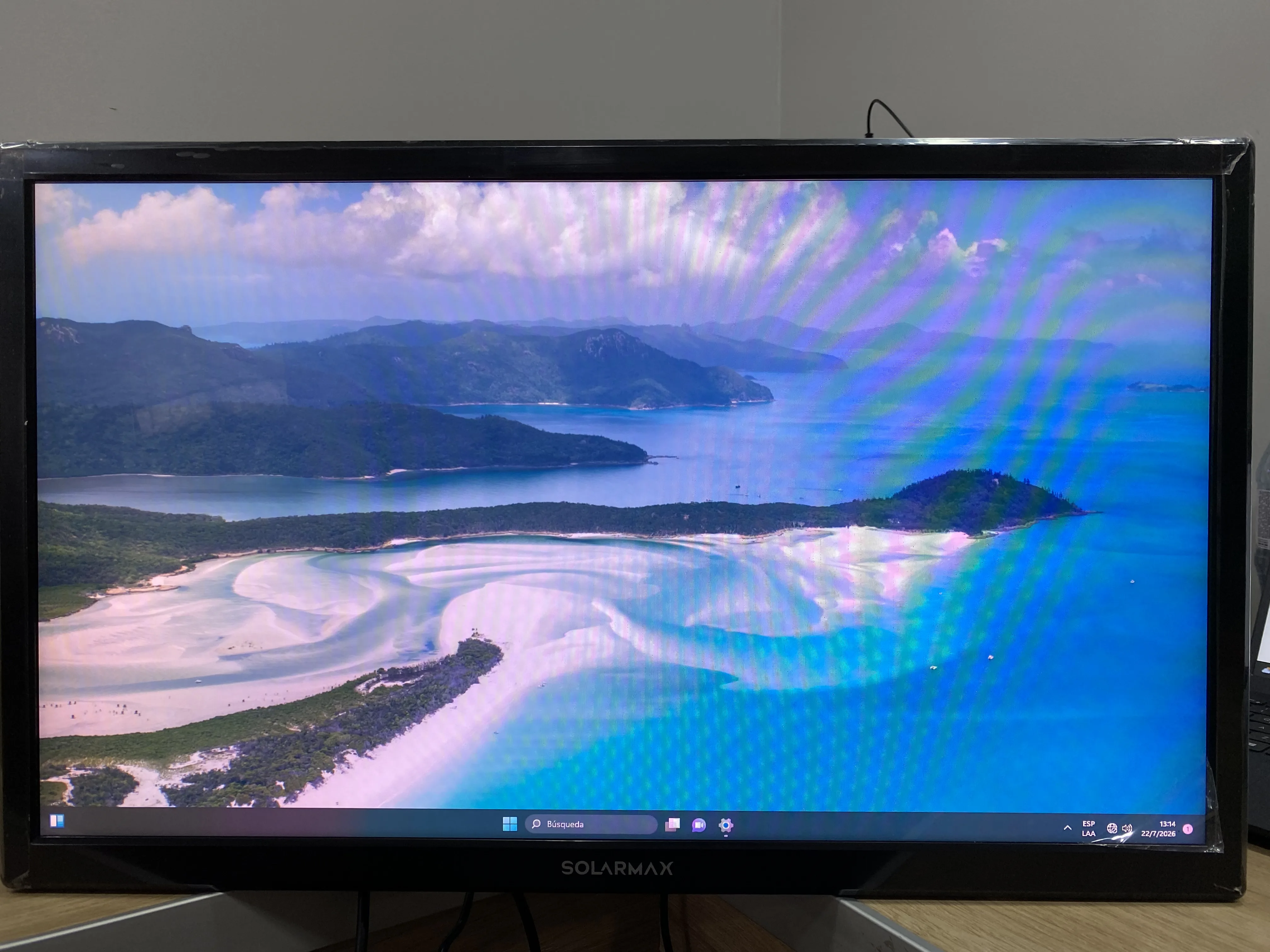 Monitor Solarmax Sx24f 24 Full Hd Hdmi Vga 5ms 75hz 2 (Outlet)