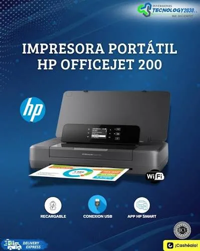 IMPRESORA HP OFFICEJET 200 MOBILE 20 PPM WIFI