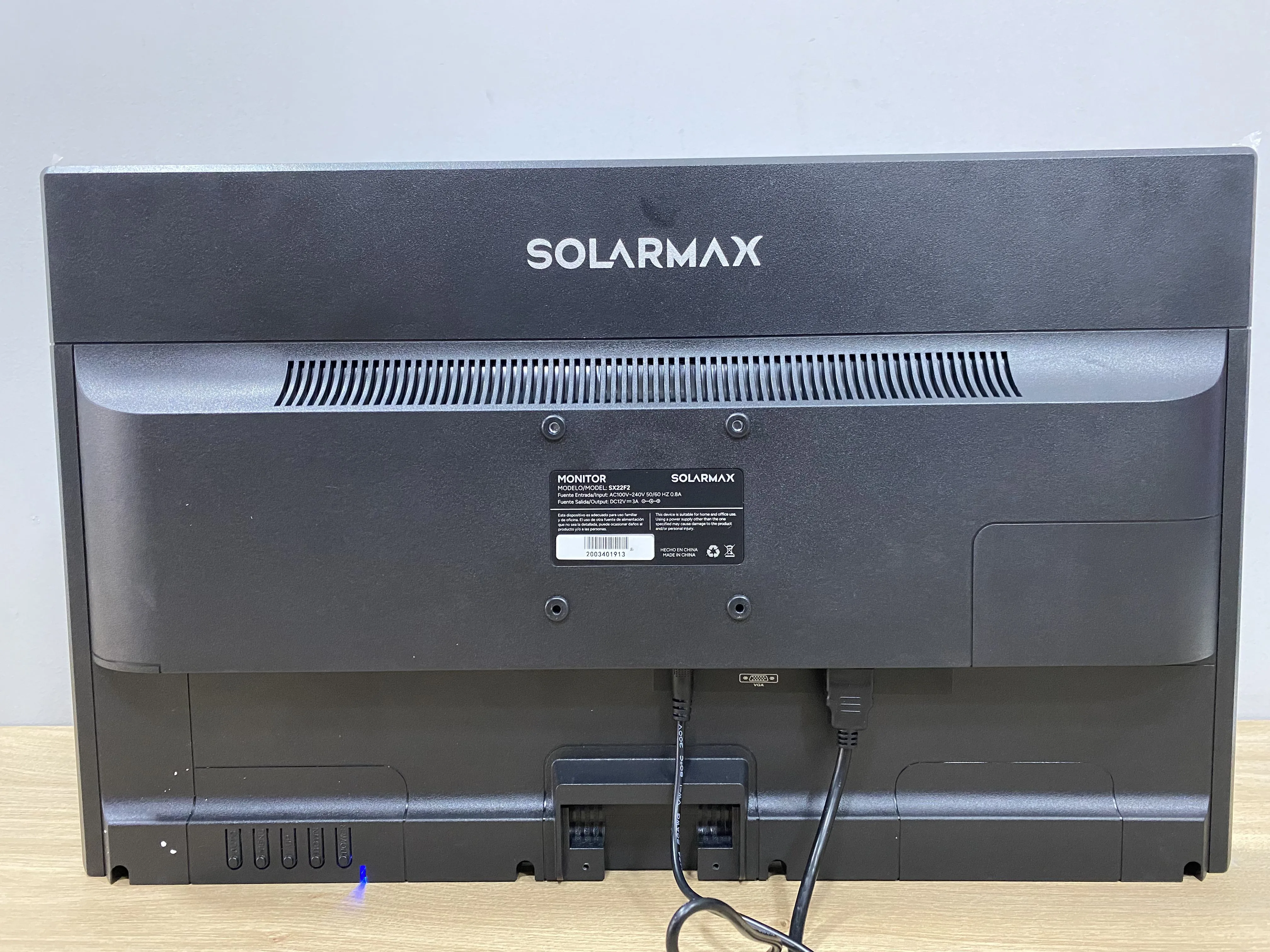 Monitor Solarmax SX22F2 21,5 Pulgadas 2 PIXEL QUEMADO LADO DERECHO PANTALLA (Outlet)