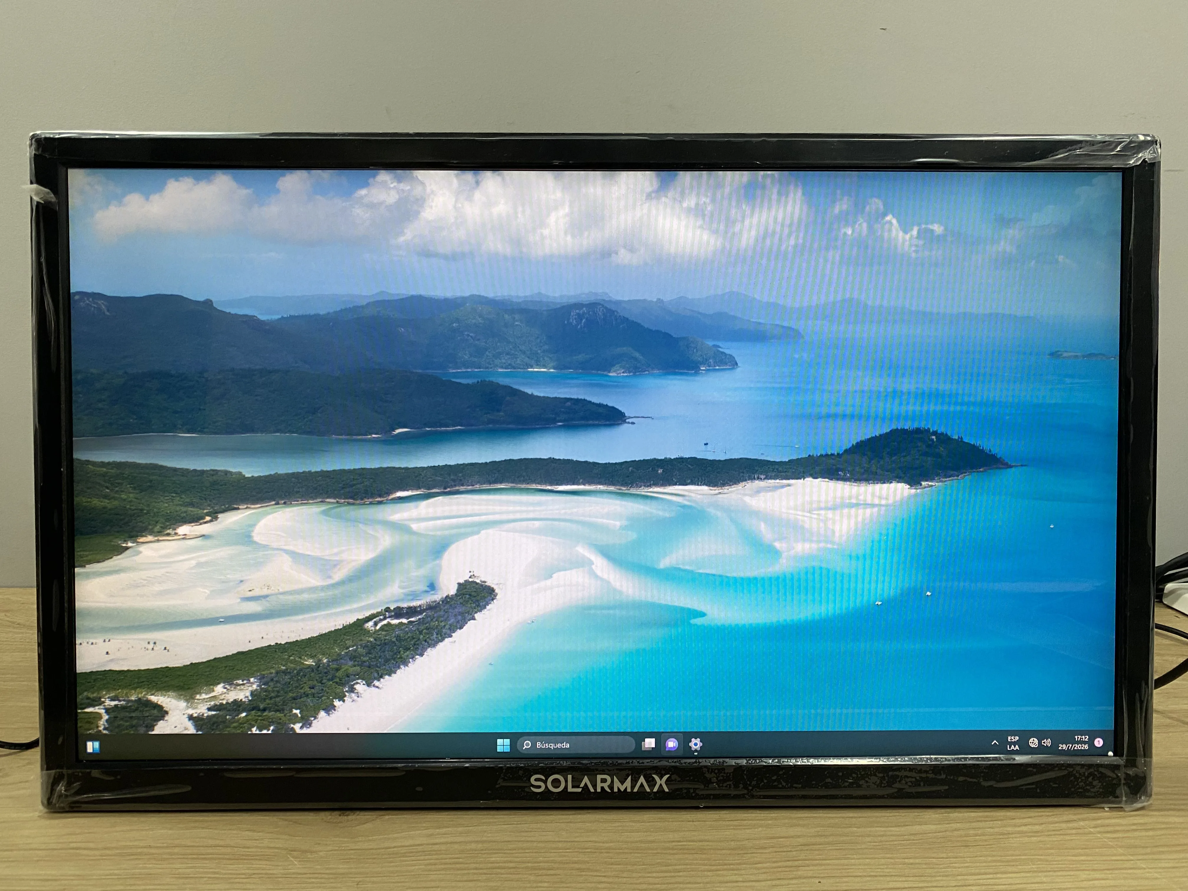 Monitor Solarmax SX24F2 23,6 Pulgadas MANCHA PEQUEÑA PANTALLA PARTE IZQUIERDA (Outlet)