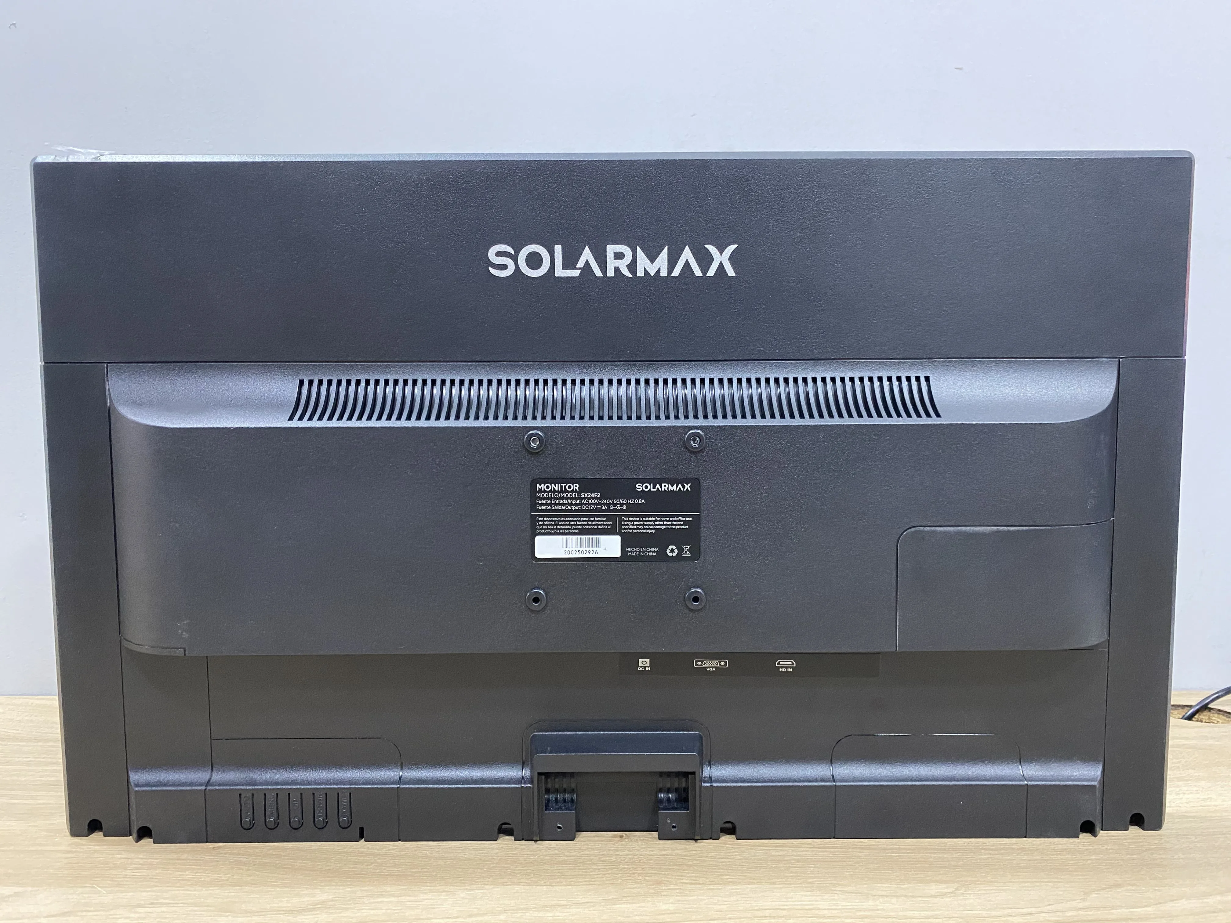 Monitor Solarmax SX24F2 23,6 Pulgadas MANCHA PEQUEÑA PANTALLA PARTE IZQUIERDA (Outlet)