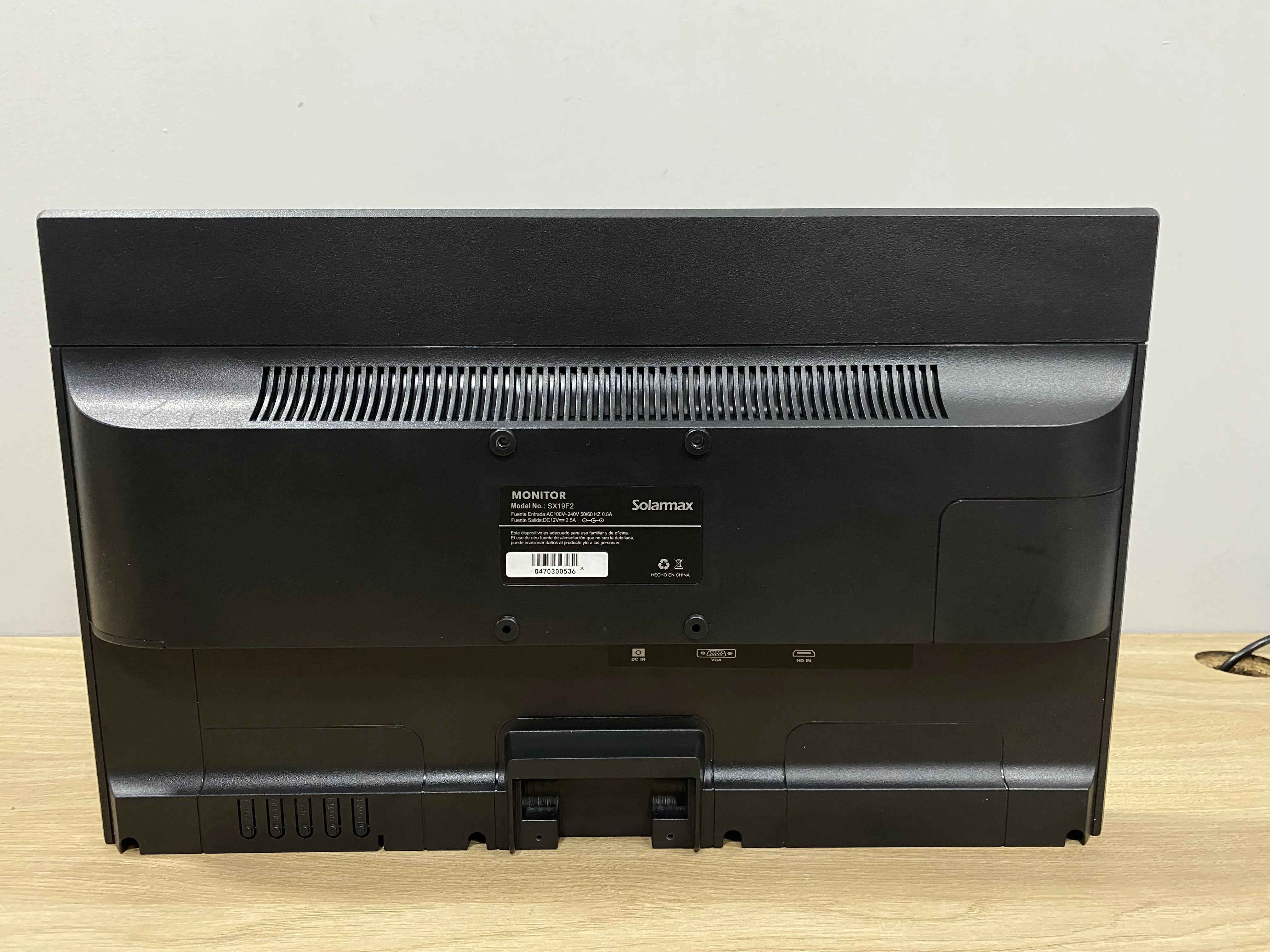 Monitor Solarmax SX19F2 19 Pulgadas Caja Dañada (Outlet)