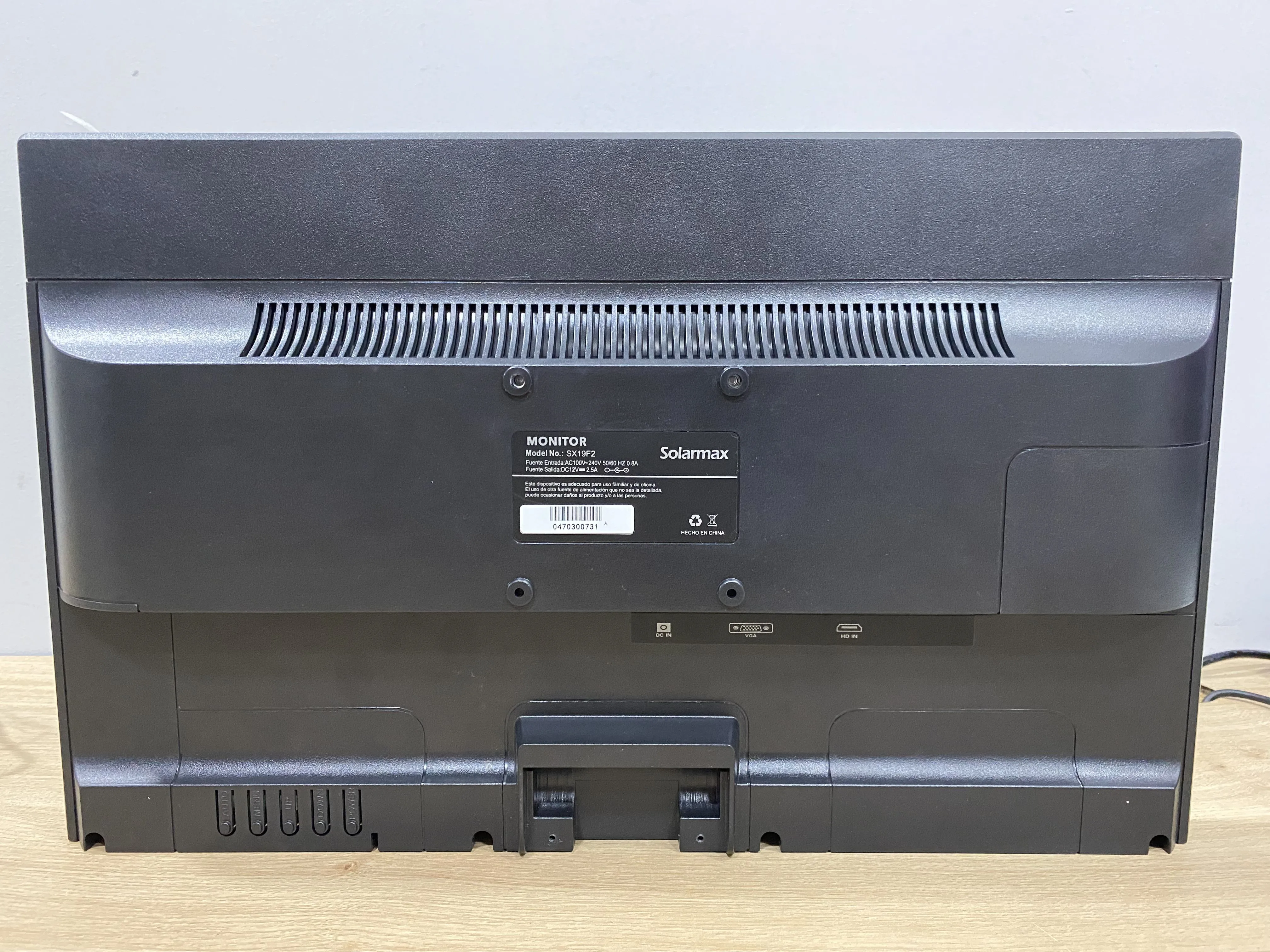 Monitor Solarmax SX19F2 19 Pulgadas Caja Dañada (Outlet)