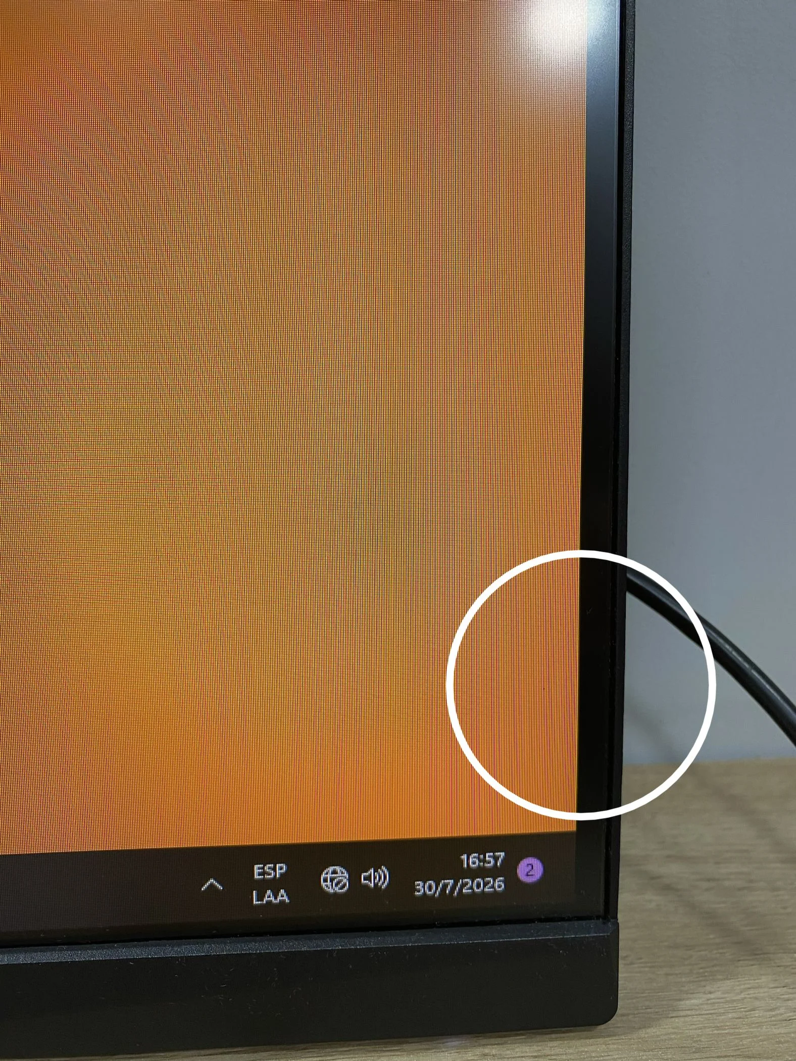 Monitor Asus VG279Q3A 27 Pulgadas 1 PIXEL QUEMADO PARTE INFERIOR IZQUIERDA (Outlet)