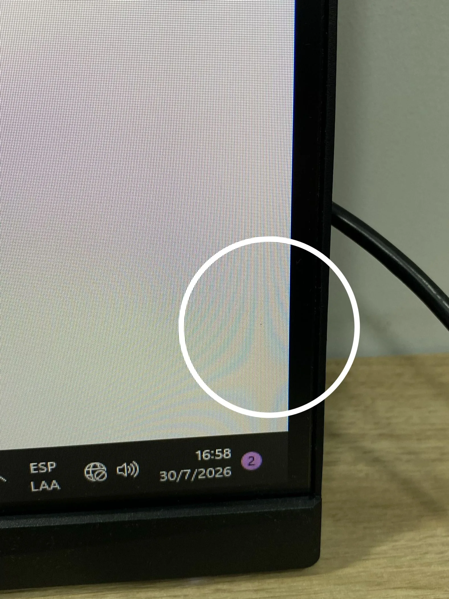 Monitor Asus VG279Q3A 27 Pulgadas 1 PIXEL QUEMADO PARTE INFERIOR IZQUIERDA (Outlet)