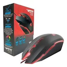 Mouse Gamer Patriot Viper V530 Rgb Usb Led 4000 Dpi Gaming 