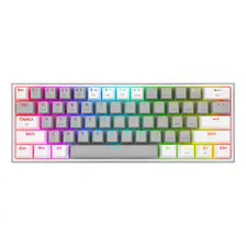 Teclado Gamer Redragon Fizz Pro Wireless Sp K616 Rgb Grey