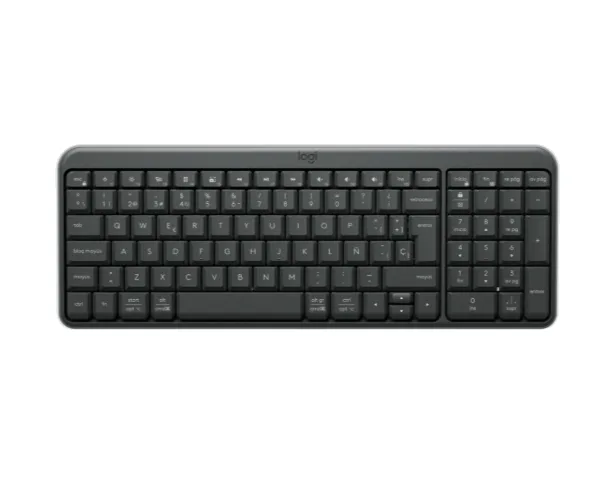 Teclado Logitech Bluetooth K250 Pebble Graphite 920-013445 (Outlet)