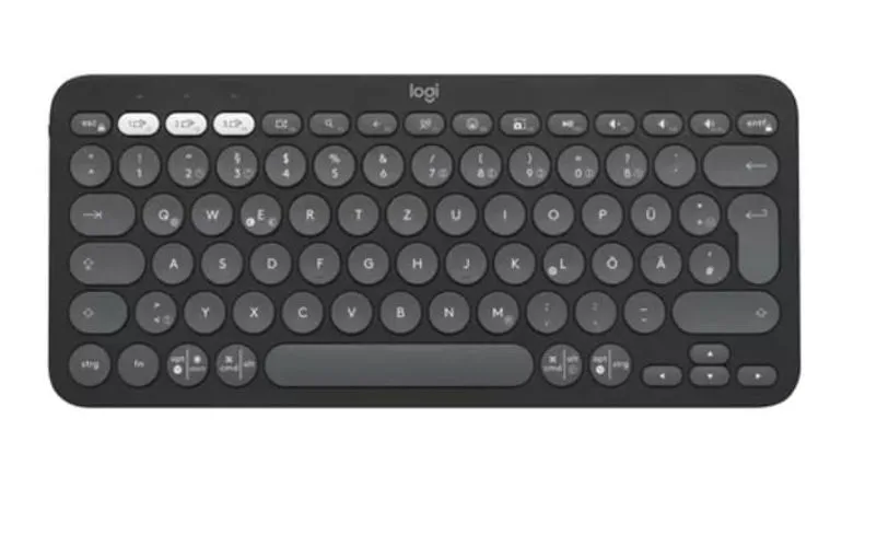 Teclado Bluetooth Logitech Pebble Keys 2 K380s Grafito Idioma Español (Outlet)