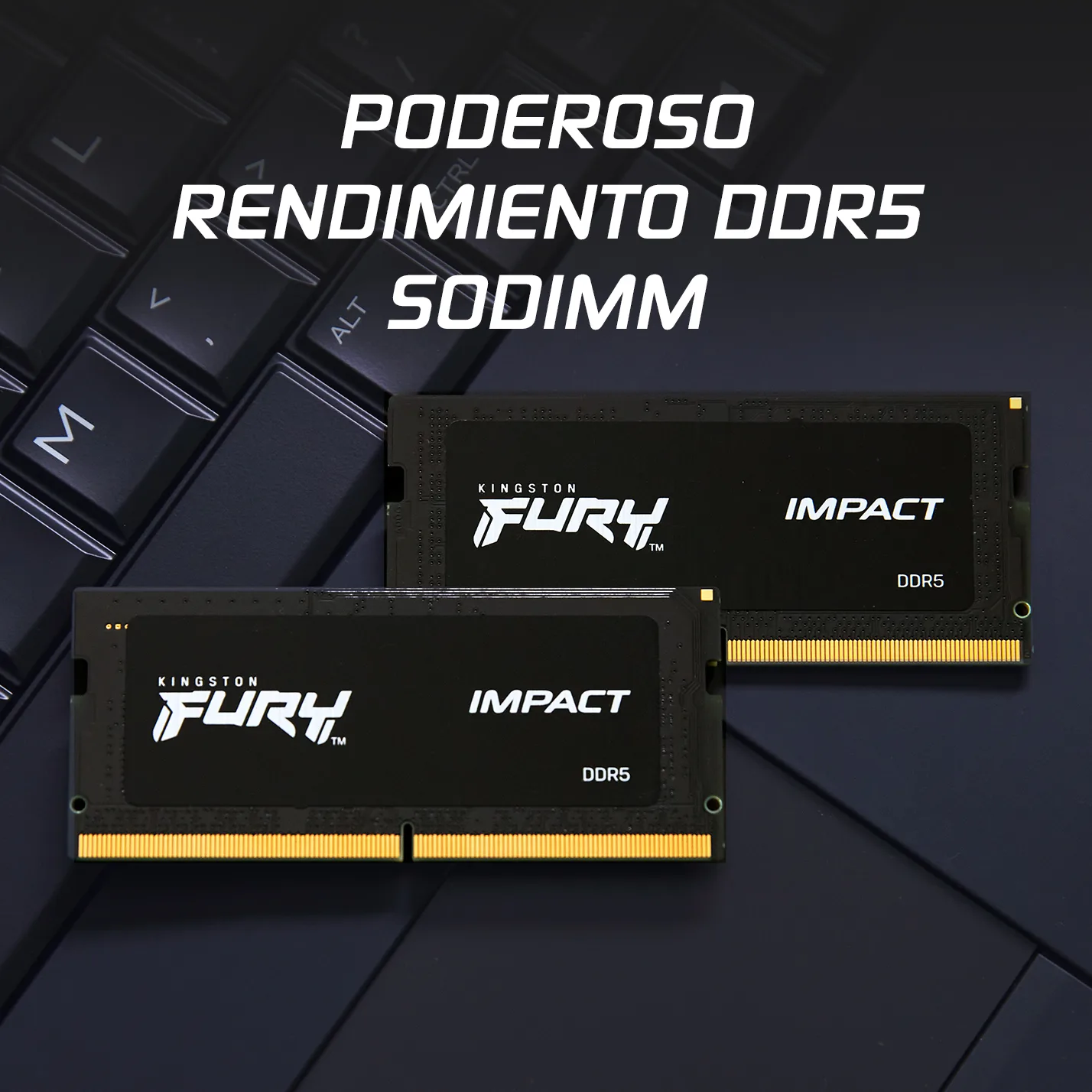 Memoria Ram Kf556s40ib-32 Ddr5 Kingston Fury Impact 32gb