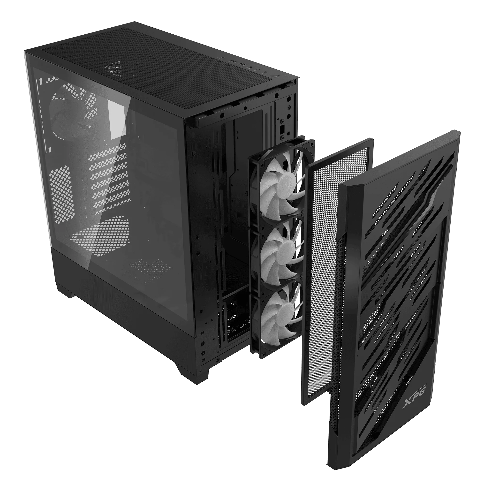 Gabinete Xpg Starker Air Btf Negro Fan Argb X4