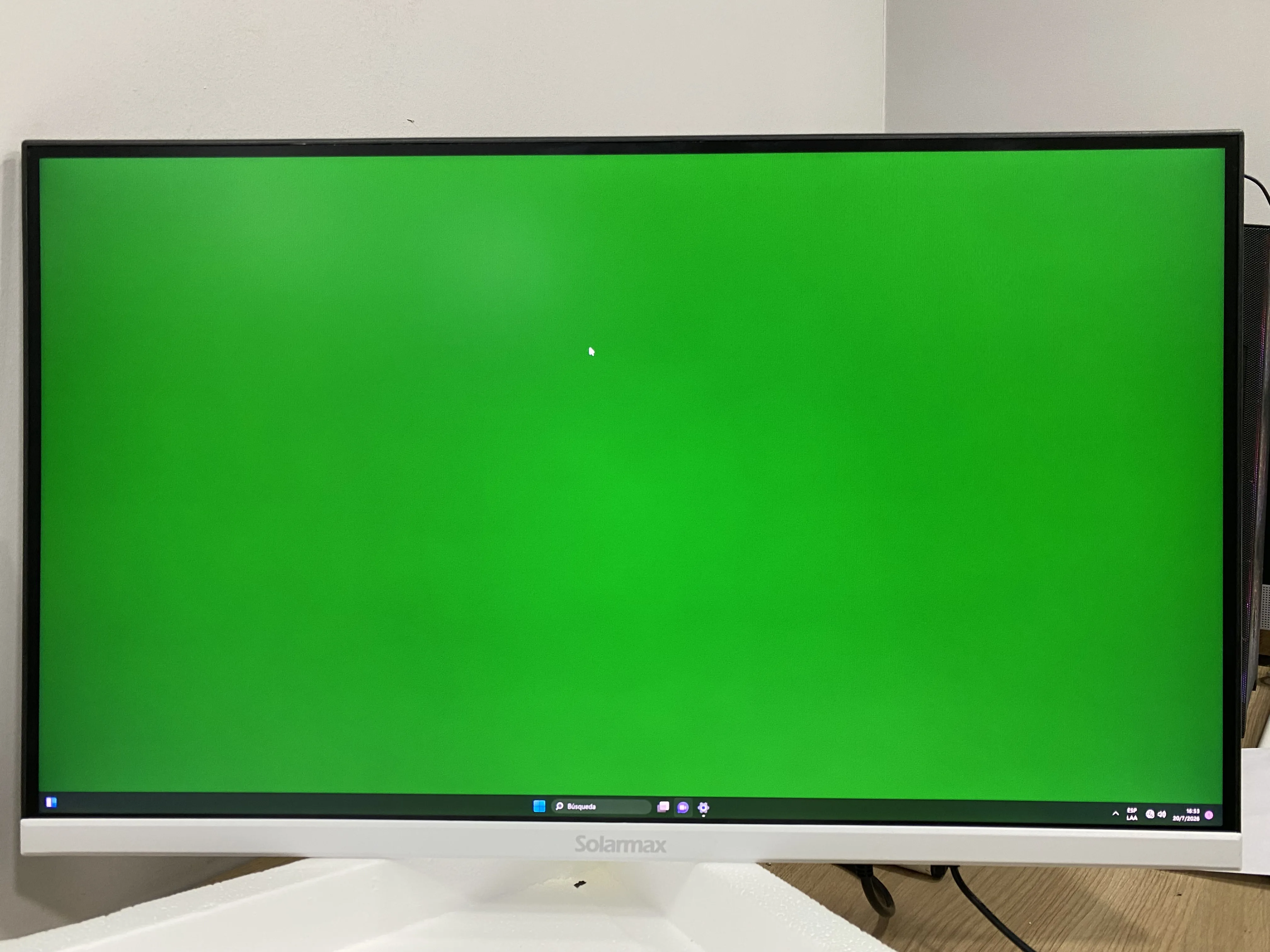 Monitor Solarmax White Frameless Gaming 27 Pulgadas SX27F1GW Pixel Muerto (OUTLET)