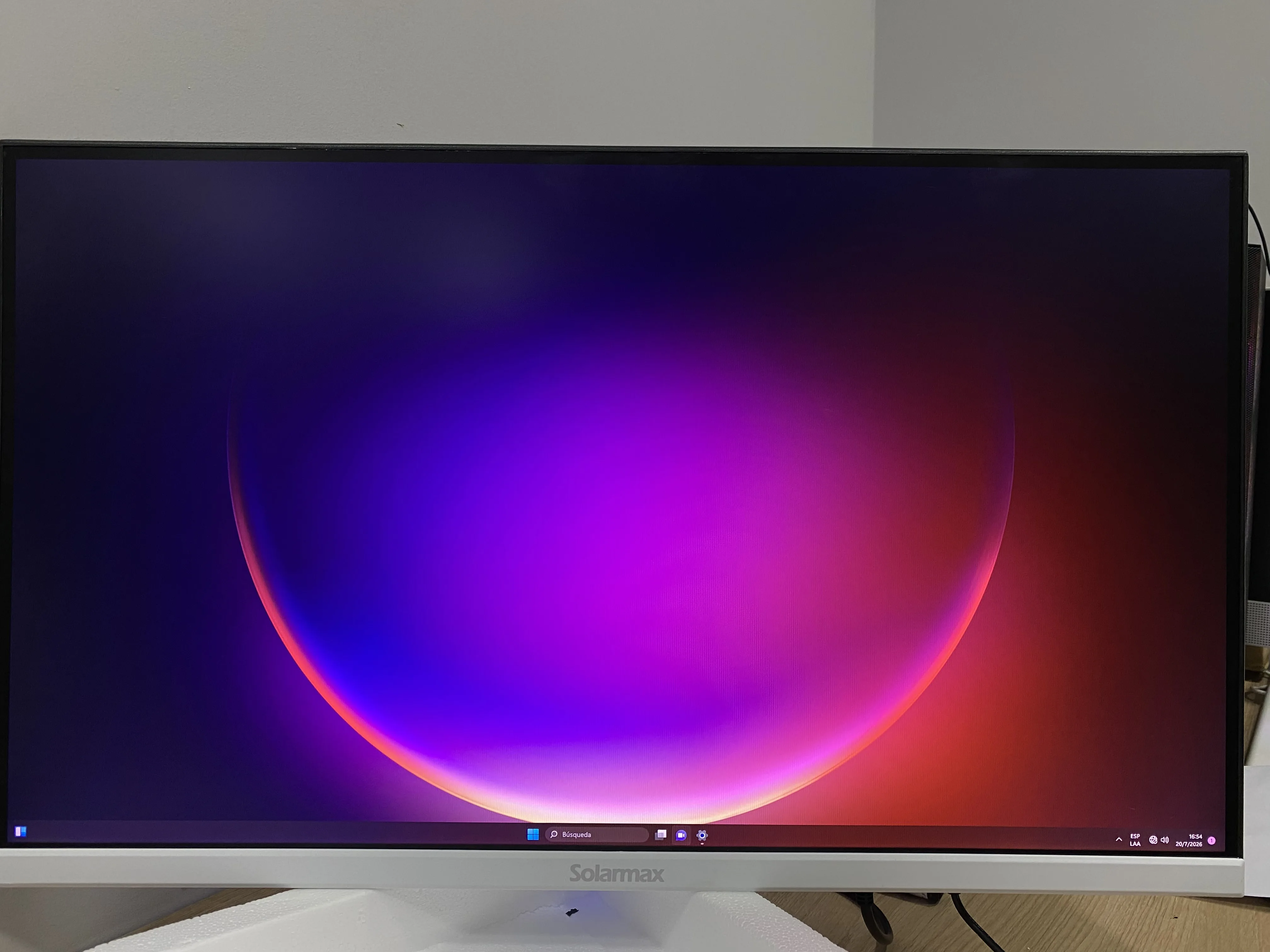 Monitor Solarmax White Frameless Gaming 27 Pulgadas SX27F1GW Pixel Muerto (OUTLET)