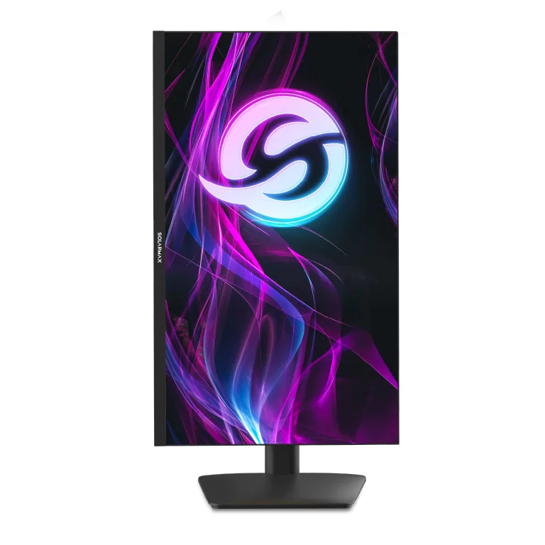 Monitor Solarmax Sx24f9gb 23.8 240hz 0.5ms Panel Ips Hdmi+dp Negro Base 180 Grados Vertical