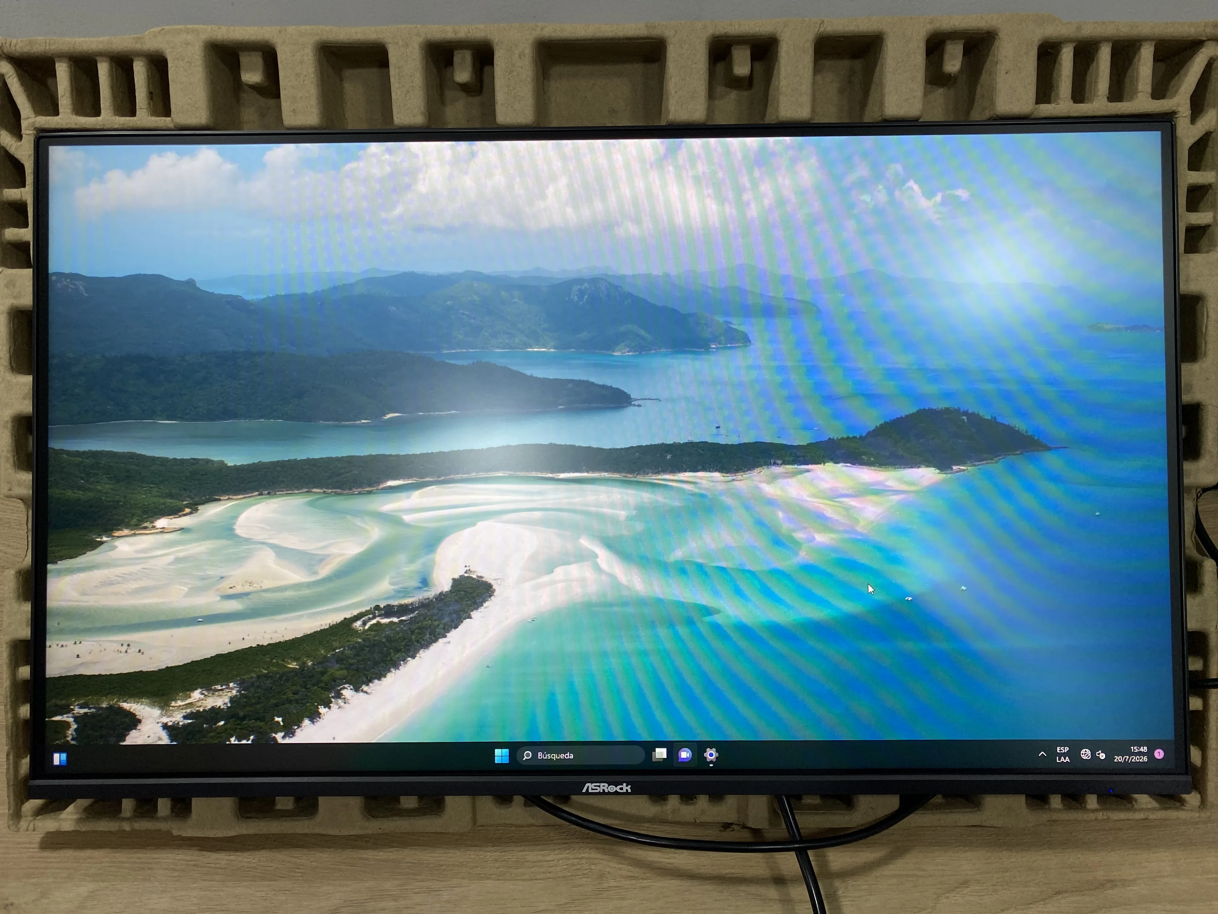 Monitor Gamer Asrock Cl27ffa 27 Pulgadas 120hz 1ms Panel Ips Negro Pixel Muerto (Outlet)