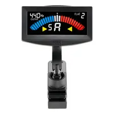 Afinador De Clip Cromático Korg Aw-4g Pitchcrow Bk Guitarra Negro