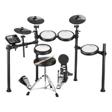 Batería Electrónica Donner Ded 200 450 Sonidos Plegable Negro