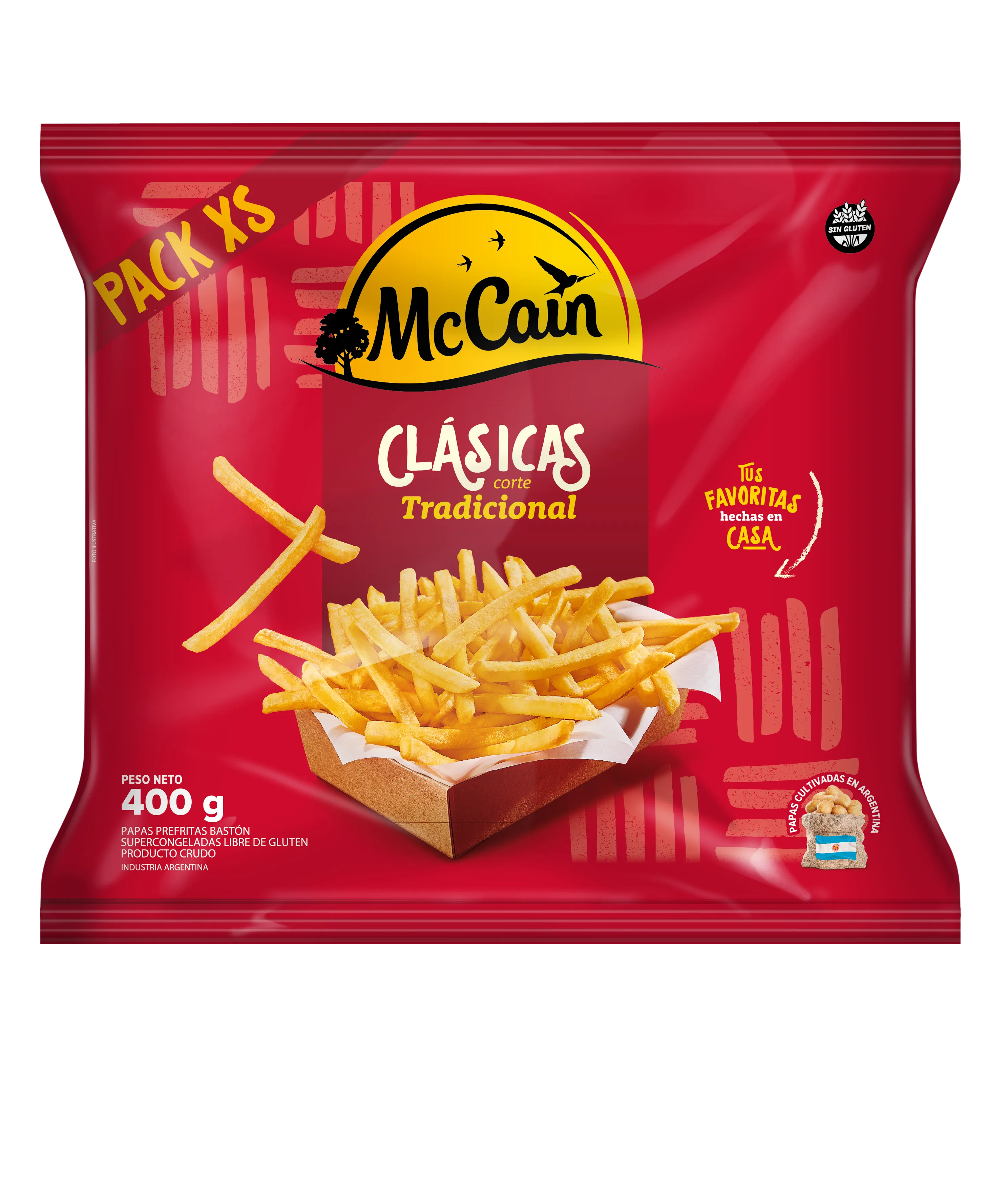 Papas Bastón MCCAIN 700g