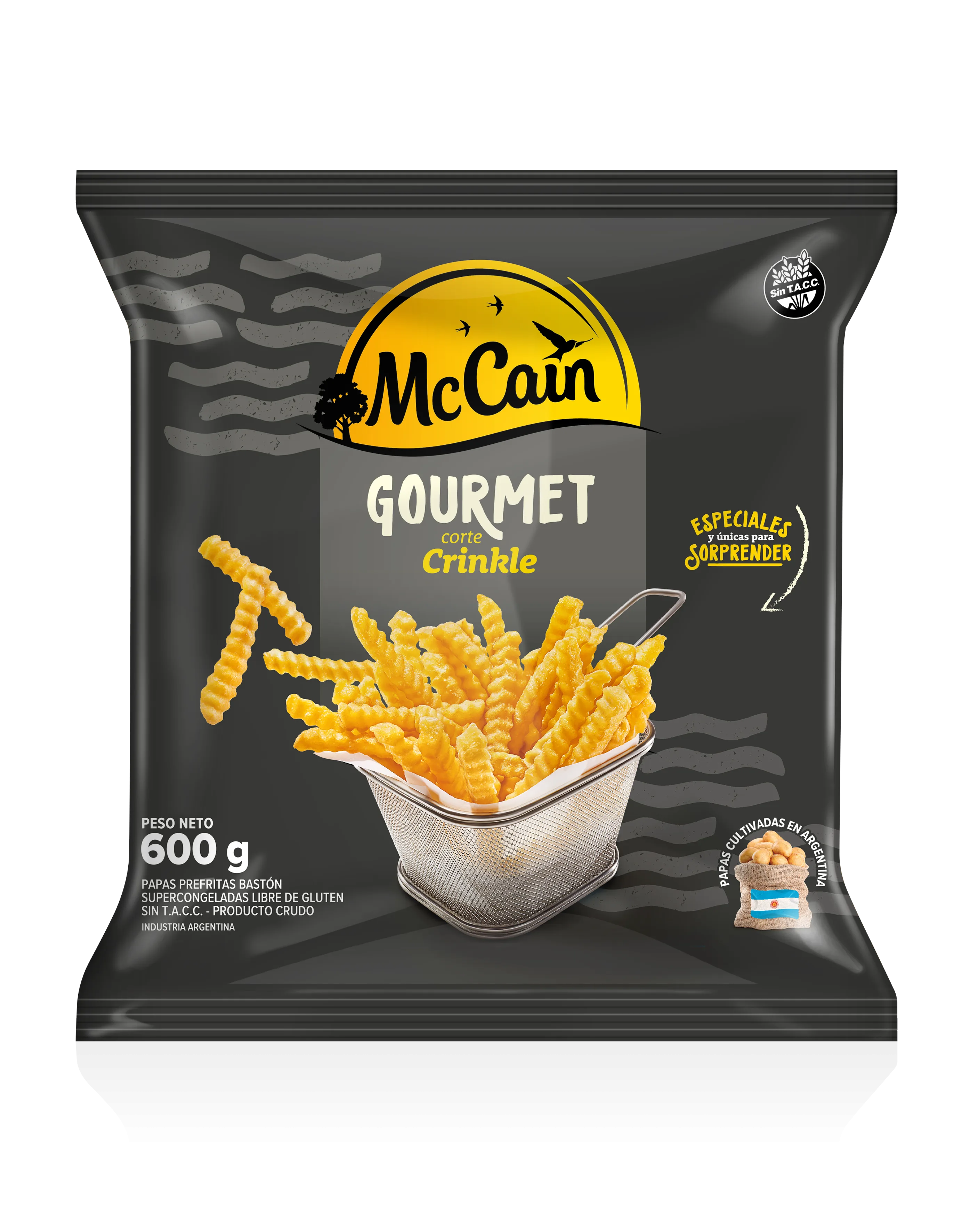 Papas Crinkle MCCAIN de 600g