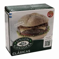 4 Hamburguesas clásicas Unión Ganadera 83grs + pan brioche